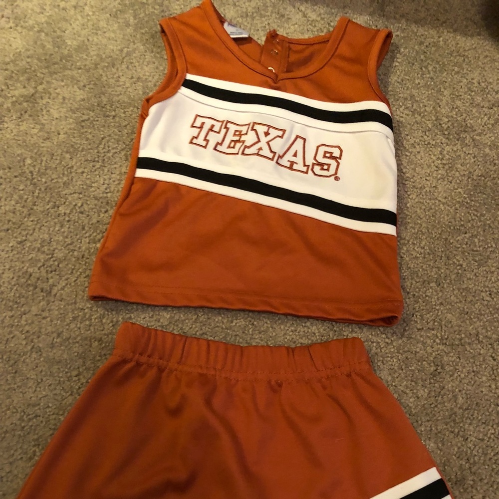 University of Texas Toddler Cheerleader Outfit